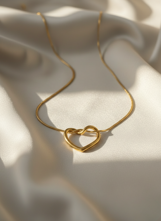 buty heart necklace